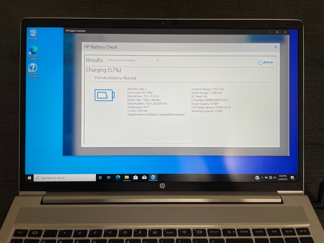 Used HP ProBook 455 G9 AMD Ryzen 5 5625U 16/512GB 15.6